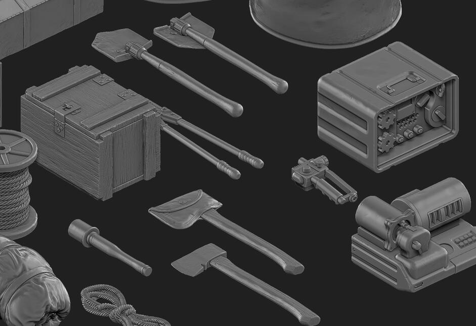 3D printable - Stowage pack A