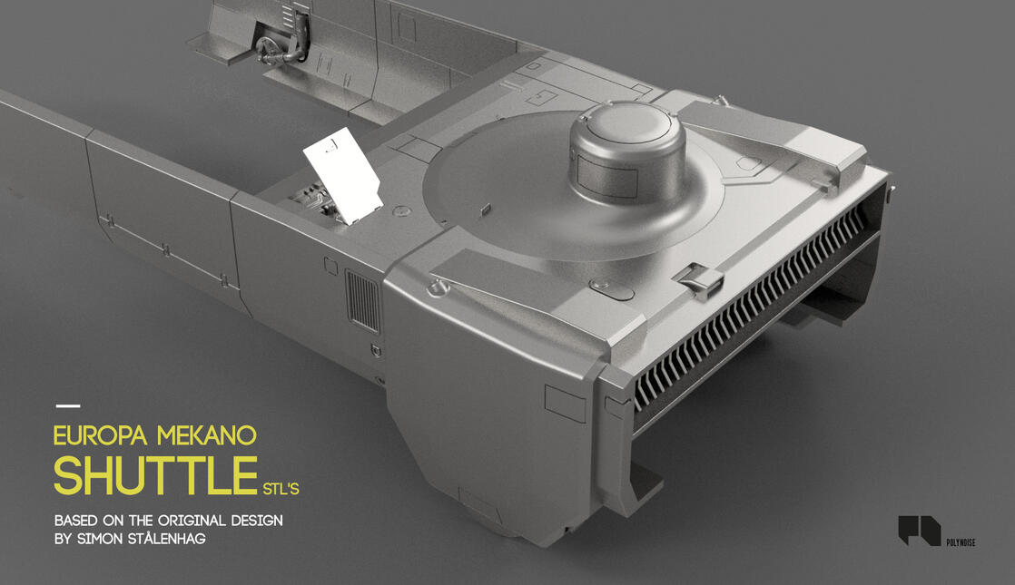 3D printable - Shuttle