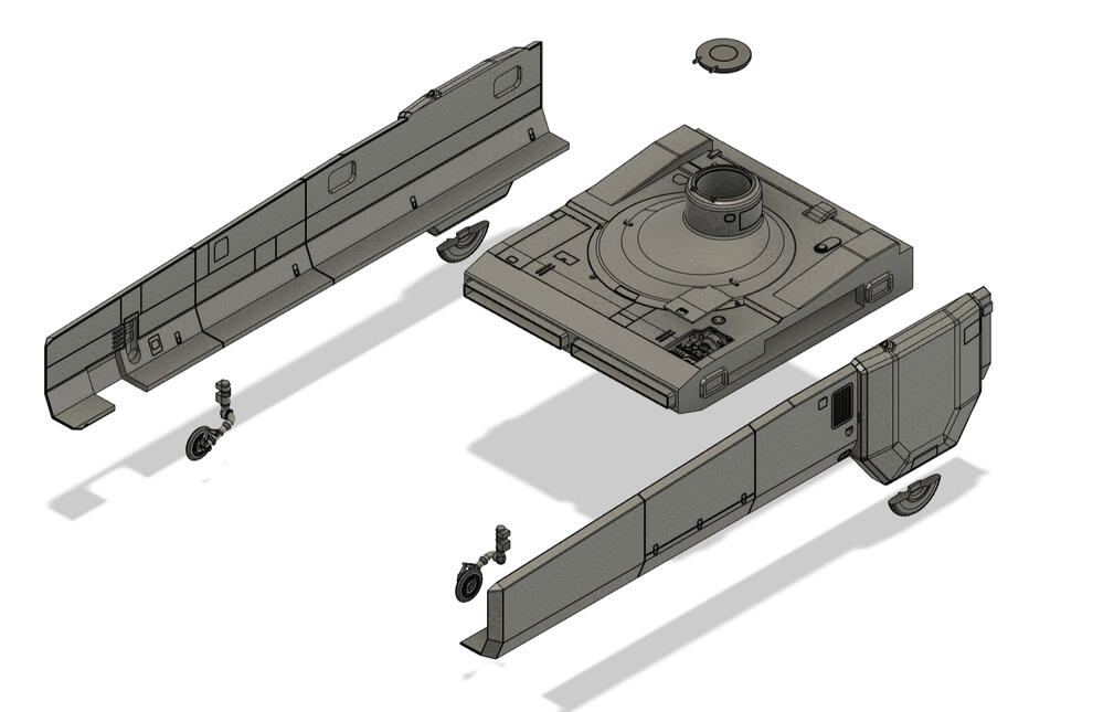 3D printable - Shuttle