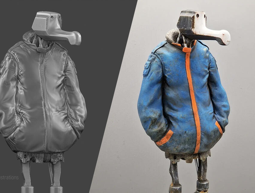 3D printable - Hector (Original design by Simon Stalenhag)